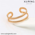 13787 Xuping Mode neue Design Gold Damen Fingerring ohne Stein